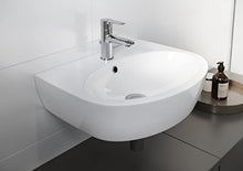 Domino 656317 - Lavabo in ceramica, 50 cm, colore: Bianco