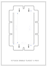 Stiliac 9411T312 Set Cuscini Ricambio per dondolo 3 posti, Rigato Bianco/verde, 150x55x6 cm
