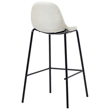 UnfadeMemory Set da Bar Set di mobili per Cucina, Giardino 3 pz in Tessuto Crema