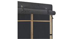 Hanper - Armadio in tessuto a 4 strati, per campeggio, con asta appendiabiti, 79 x 40 x 170 cm
