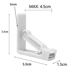Camisin, clip per tovaglia in plastica, morsetto alto regolabile, clip per tovaglia, per giardino, picnic, cucina e ristorante, 8 pezzi