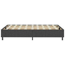 FAMIROSA Letto a Molle Grigio Scuro in Tessuto 120x200 cm-4723