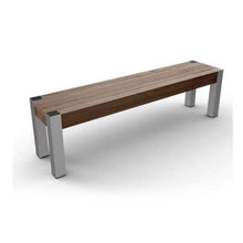 Cancano - Panca da Giardino in Legno di Teak Massiccio, 120 x 45 x 40 cm