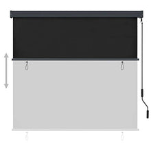 Tenda a rullo per esterni, 160 x 250 cm, antracite