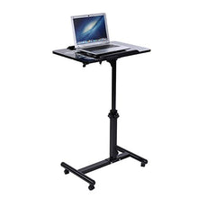SXGKY Computer Desk Scrivanie Staccabile Laptop Multifunzionale Notebook con Giranti Scrivania Portatile FF