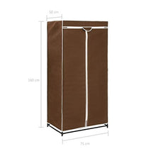mewmewcat Armadio Marrone 75x50x160 cm