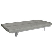 vidaXL Divano Letto Ospiti Pieghevole Grigio Arredo Salotto Soggiorno Sofà