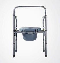 Z-SEAT Comodino Sedia Comodino Comodino con Altezza Regolabile per Adulti, sopra Toilette e Comodino Comodino, Viene Fornito con Paraspruzzi/Secchio/Coperchio