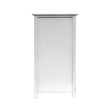 Mobili Rebecca Comodino Cassettiera 3 Cassetti Legno Bianco Design Classico Bagno Soggiorno Home Decor (Cod. RE6128)