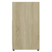Mobile da bagno in rovere Sonoma 60 x 33 x 58 cm, colore: Bianco