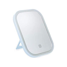 LILIS Specchio Trucco LED Trucco Specchi LED dello Schermo di Tocco Portable Desktop LED Specchio Illuminato LED USB Ricaricabile Cosmetic Mirror Mano