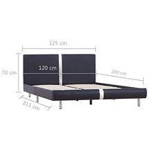 SKM Giroletto Nero in Similpelle 120x200 cm (24.35kg)