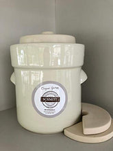 MS-Steinzeug.com - Vaso per crauti, 10 l, colore: Crema