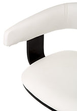 Wink design, Lancaster, Sgabello, Finta Pelle, Bianco