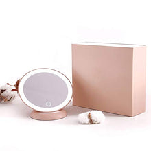 VSander specchi Luci Creative Che Portano i magneti Specchio di Trucco Rosa 1200mAh di Rotazione di 360 Gradi