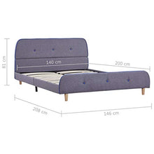 SKM Giroletto in Tessuto Grigio Chiaro 140x200 cm (29.35kg)