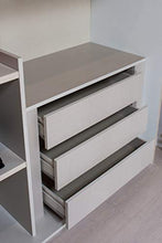 ERREBI Cassettiera Interna 3 cassetti per vano Armadio 89 cm L.89