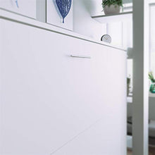 SMARTBett Letto a Scomparsa Basic Letto Ribaltabile Letto a Muro (140x200 Orizzontale, Bianco)