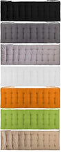 Brandsseller - Cuscino per panchina, ideale per ambienti interni ed esterni, con 27 cuciture trapuntate, da 120 x 40 x 4 cm
