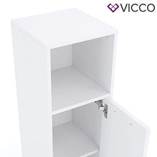 Vicco Mobiletto Bagno Medio Kiko Armadietto Bagno Bianco