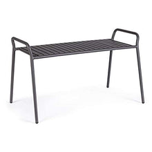BIZZOTTO - Panca in acciaio Dalya L88 cm