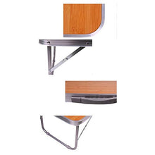 SXGKY Scrivania per Computer Pieghevole, Tavolo da Pranzo per Bambini, Tavolo in Alluminio Portatile, Sia per Uso Interno Che Esterno, 65x40x30 cm Scrivania Portatile FF