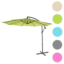 Mendler Ombrellone Giardino Spiaggia Acerra 3m Senza Base Verde