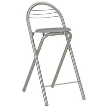 OUSEE Set da Bar 3 pz con Mensole in Legno e Acciaio Grigio