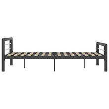 SKM Giroletto Grigio e Bianco in Metallo 140x200 cm
