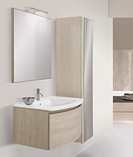 Global Trade Mobile Bagno con Colonna Specchio Linea Circle 73 cm cod. cir73.1c.u/00