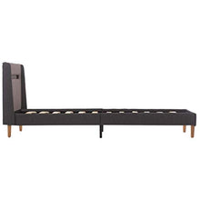 SKM Giroletto con LED Grigio Talpa in Tessuto 100x200 cm (18.45kg)