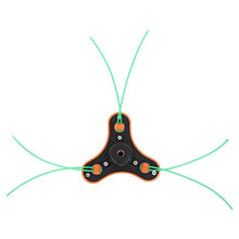 Rockyin Testa Universale ABS falciatrice Trimmer con Linea Spazzola String Cutter Lawn Mower