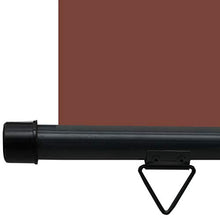 UnfadeMemory Tenda Laterale Tende Protettive Resistente all'Acqua ed ai Raggi UV per Terrazzo 140x250 cm Marrone