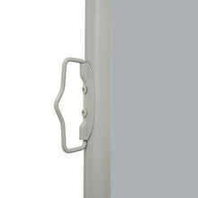 E E-NICES Tenda Laterale Retrattile per Patio 170x500 cm Grigio