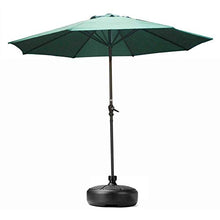 qkdop Cortile per Ombrellone Rotondo da 38 Mm con Supporto per Ombrellone E Giardino Esterno