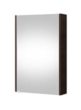 Planetmöbel - Mobiletto da bagno con armadietto a specchio, 50 cm (antracite)