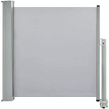 EBTOOLS - Tenda laterale retrattile, colore grigio, protezione solare estensibile per balcone, terrazzo, giardino, 100 x 300 cm
