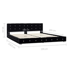 SKM Giroletto Nero in Velluto 180x200 cm (32.8kg)