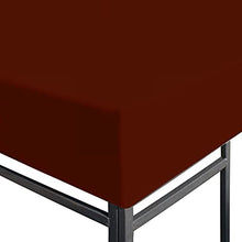 VidaXL - Telo superiore per gazebo 310 g/m², 3 x 3 m, colore: Terracotta