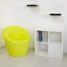 vanossi Poltrona da Giardino 88x80x85cm in Polietilene Happy Lilla