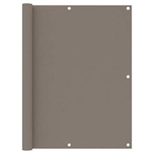 vidaXL Paravento da Balcone Talpa 120x500 cm Tessuto Oxford