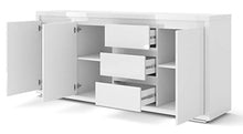 BIM Furniture - Comò Nordic Bianco VIII con finitura lucida