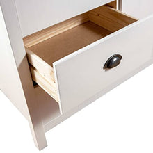 vidaXL Armadio a 2 Ante Hill Range Bianco 99x45x137cm in Legno di Pino