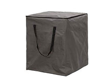 Schutzhülle n Set: copertura 250 x 250 cm per mobili da giardino a forma di L + tasca per 6-8 cuscini