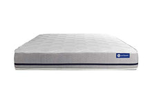 Materasso Actiflex soft 130x190cm, Spessore : 20 cm, Molle insacchettate, Moderatamente rigido, 3 zone di comfort