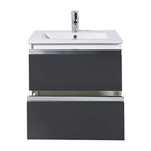Selsey Antari - Mobile lavabo - mobile bagno - 60 cm - bianco/grafite – moderno