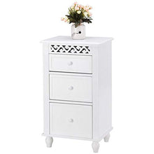 LGYLucky - Armadietto da Bagno in Legno, Stile Moderno, Colore: Bianco