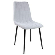 Sedie da pranzo Albatros Garda, set da 2, grigio, testate SGS