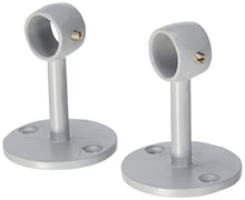 SPLASH _ METAL | Ø16 | 2 Supports Tête de Lit 5 CM | Gris Galet Mat