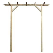 Festnight Pergolato da Giardino in Legno 200 x 40 x 205 cm